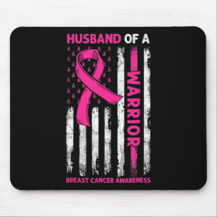 Krebsbewusstsein Ehemann Einer Kriegerin Amerikani Mousepad