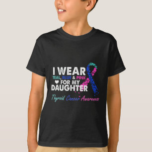 Krebsbewusstsein für meine Tochter-Kostümband T-Shirt