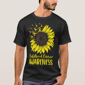 Krebsbewusstsein im Kindesalter Hoffnung Unterstüt T-Shirt
