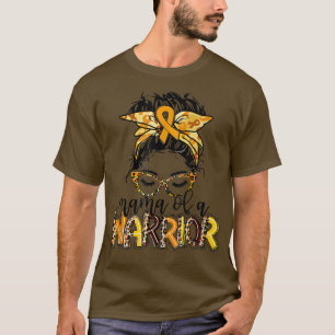 Krebsbewusstsein im Kindesalter - Mama eines Krieg T-Shirt