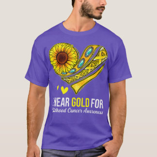 Krebsbewusstsein im September tragen wir T-Shirt
