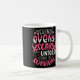 Krebsbewusstsein Krieger rosa Ribbon Brustkrebs Kaffeetasse