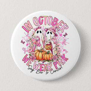 Krebsbewusstsein - Oktober tragen wir Pink Button