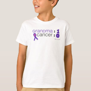 Krebsbewusstsein - Oma: 1 Krebs : 0 T-Shirt