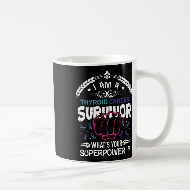 Krebsbewusstsein Ribbon S Kaffeetasse (Rechts)