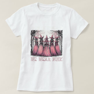 Krebsbewusstsein tragen wir rosa T-Shirt