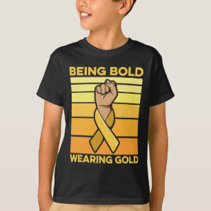 Krebsbewusstsein von Kindern für einen Krebskrieg T-Shirt
