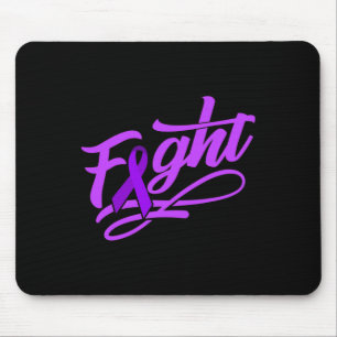 Krebsbewusstsein Weltkrebstag Kämpfen Chemotherie Mousepad
