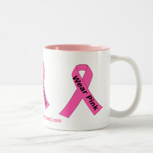 Krebsbewusstsein Zweifarbige Tasse