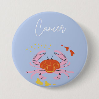 Krebsbutton-Abzeichen Button