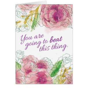 Krebsdiagnose, Sie werden dieses Ding besiegen