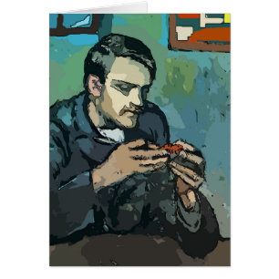 Krebse essen Abstrakt