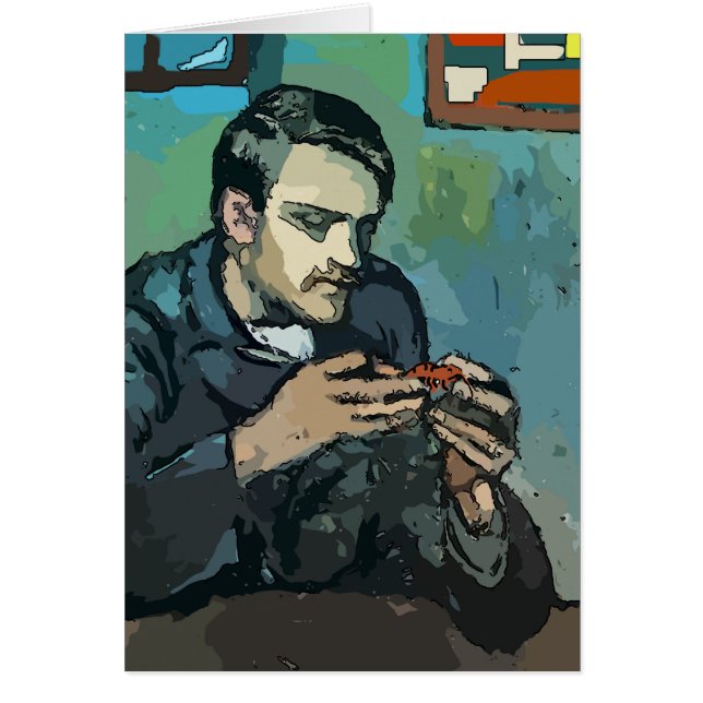 Krebse essen Abstrakt (Vorne)