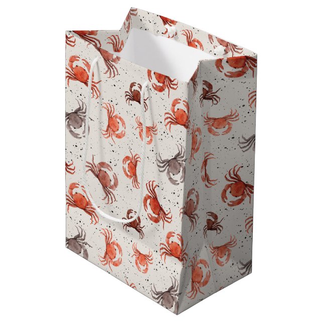 Krebse - Farbmuster Mittlere Geschenktüte (Vorderseite Schrägansicht)