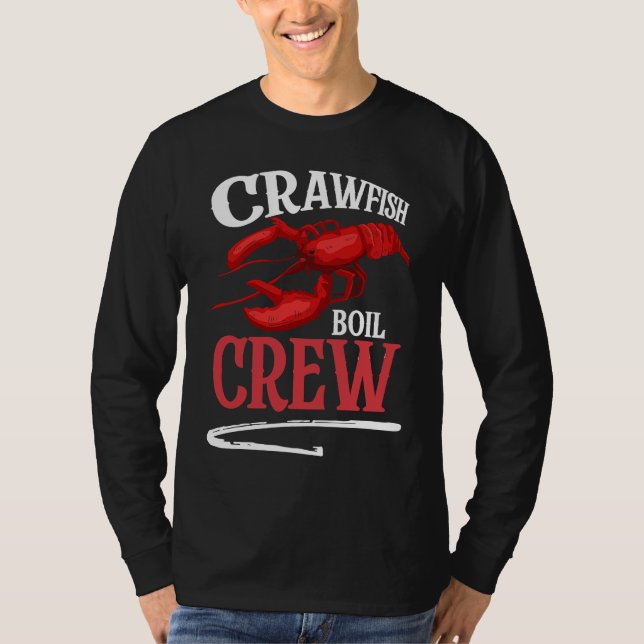 Krebse Kochen Crew Flusskrebs  2 T-Shirt (Vorderseite)
