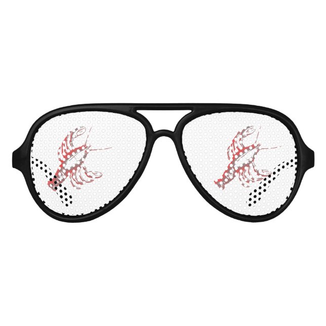 Krebse Partybrille (Vorderseite)