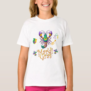 Krebse/Trompete/Maske/Lilie Mardi Gras T-Shirt