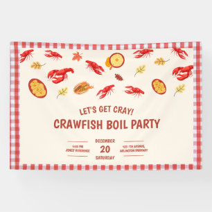 Krebsekocher-Party-Picknick-Feier Banner