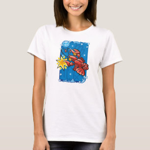 Krebserkrabbe am Nachthimmel T-Shirt