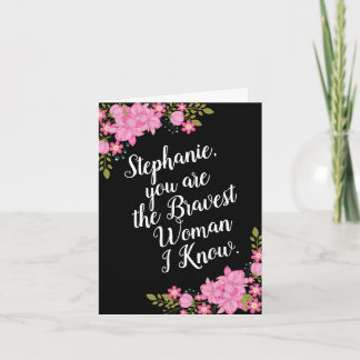 Krebsförderung für sie, Bravest Frauenkarte Karte