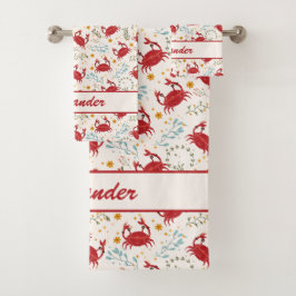 Krebsgeschwür | Gentle Cuddles für Ihre kleine Kra Badhandtuch Set