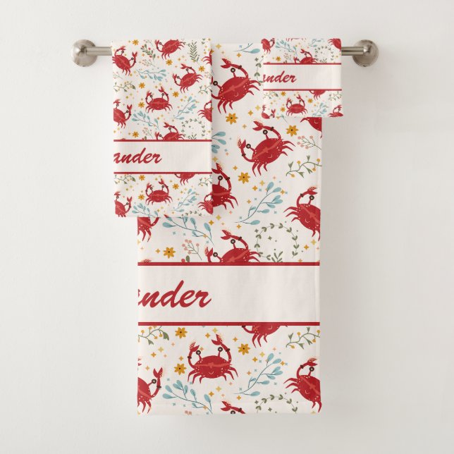 Krebsgeschwür | Gentle Cuddles für Ihre kleine Kra Badhandtuch Set (Insitu)