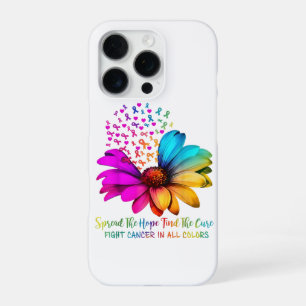 Krebskampf in allen und jeder Farbe Bänder Blume iPhone 16 Pro Hülle