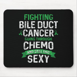 Krebskämpfer Gallengangskrebs Patient Chemotherapi Mousepad