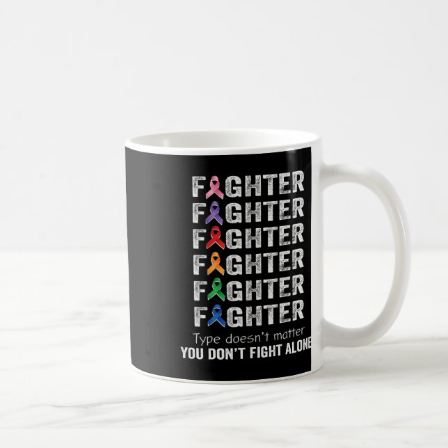 Krebskämpfer Überlebender Bewusstsein Welttag gege Kaffeetasse (Rechts)