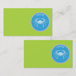 Krebskarte Visitenkarte