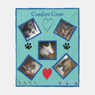 Krebskomfort-Crew Fleecedecke