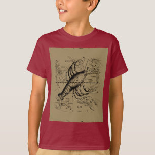 Krebskonstellation von Hevelius um 1690 T-Shirt