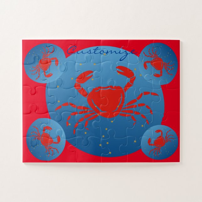 Krebskrebs Zodiac Thunder_Cove Puzzle (Horizontal)