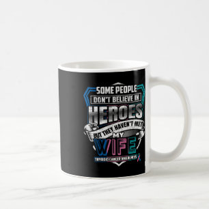 Krebskrieger ich trage blaurosa Aquamarin für mein Kaffeetasse