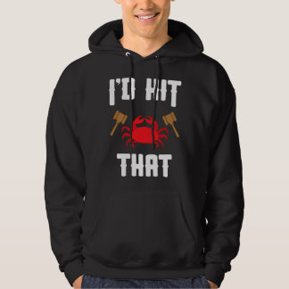 Krebsliebhaber ich würde das lustige Maryland Meer Hoodie
