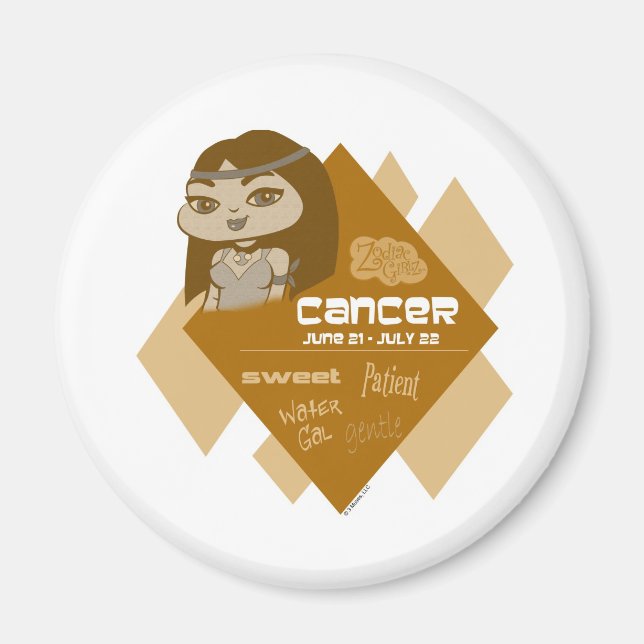 Krebsmagnet Magnet (Vorne)