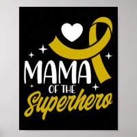 Krebsmama eines Superhelden