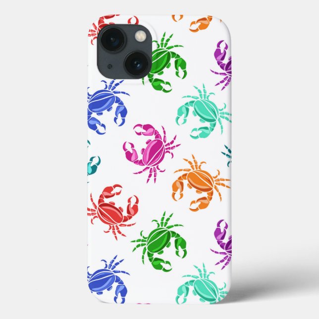 Krebsmuster Case-Mate iPhone Hülle (Rückseite)