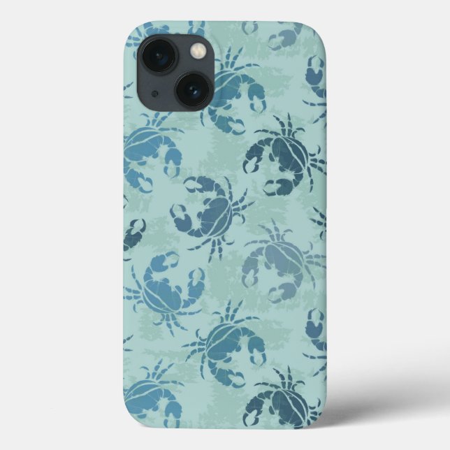 Krebsmuster der gefärbte Krawatte Case-Mate iPhone Hülle (Rückseite)