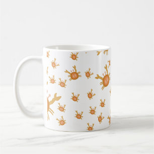 Krebsmuster-Tasse Kaffeetasse