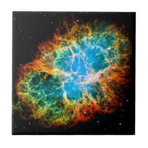 Krebsnebel-Supernova-Überrest Hubble-Weltraumfoto Fliese