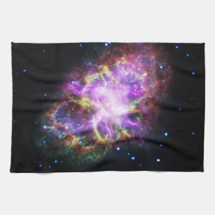 Krebsnebel-Supernovaüberrest Hubble-Komposit Geschirrtuch