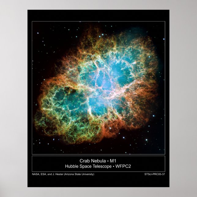 KrebsNebulaM1-2005-37 Poster (Vorne)