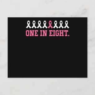 Krebsribons eins in acht postkarte