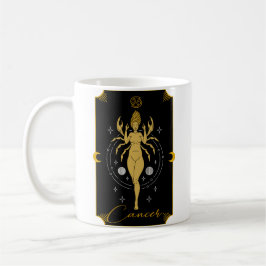 Krebssaucy signiert astrologische Tasse