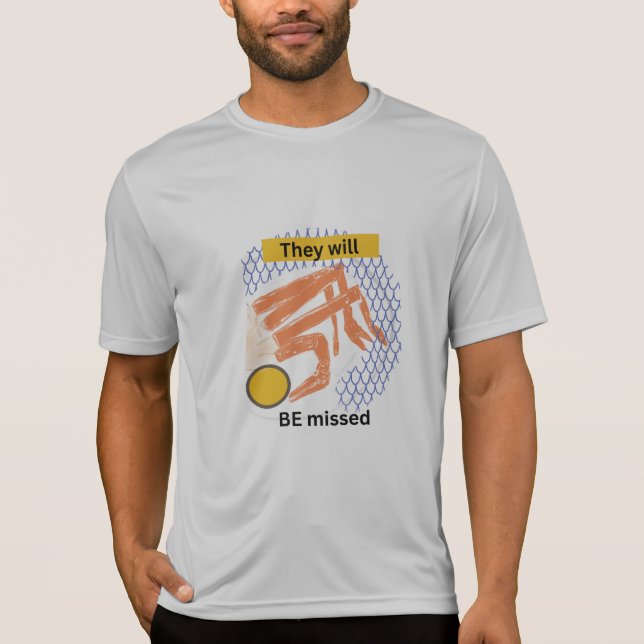 Krebsscheren werden vermisst werden T-Shirt (Vorderseite)