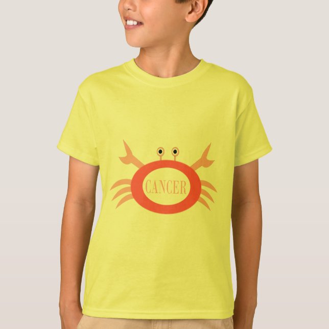 Krebsstern - Schildkröte Kinder T-Shirt (Vorderseite)