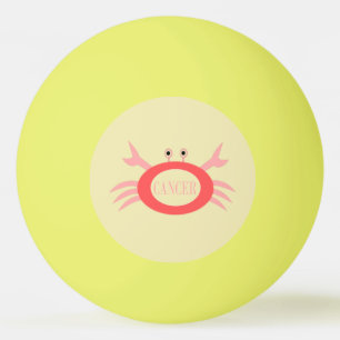 Krebsstern-Schildkröte Ping Pong Ball Tischtennisball