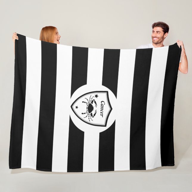 Krebssymbol        fleecedecke (Beispiel)