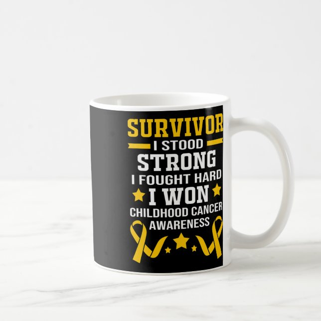Krebsüberlebender im Kindesalter 1  Kaffeetasse (Rechts)